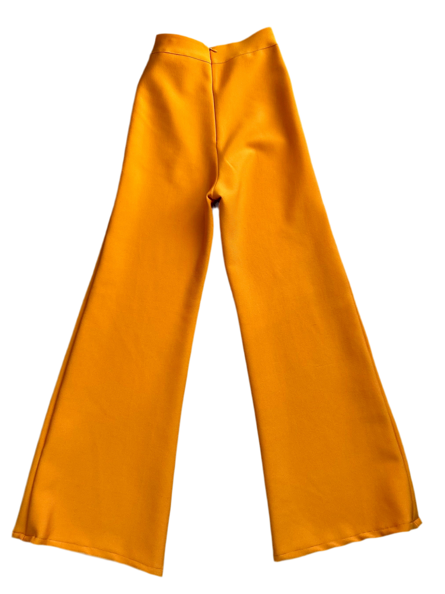 High Waist Orange bandage pants