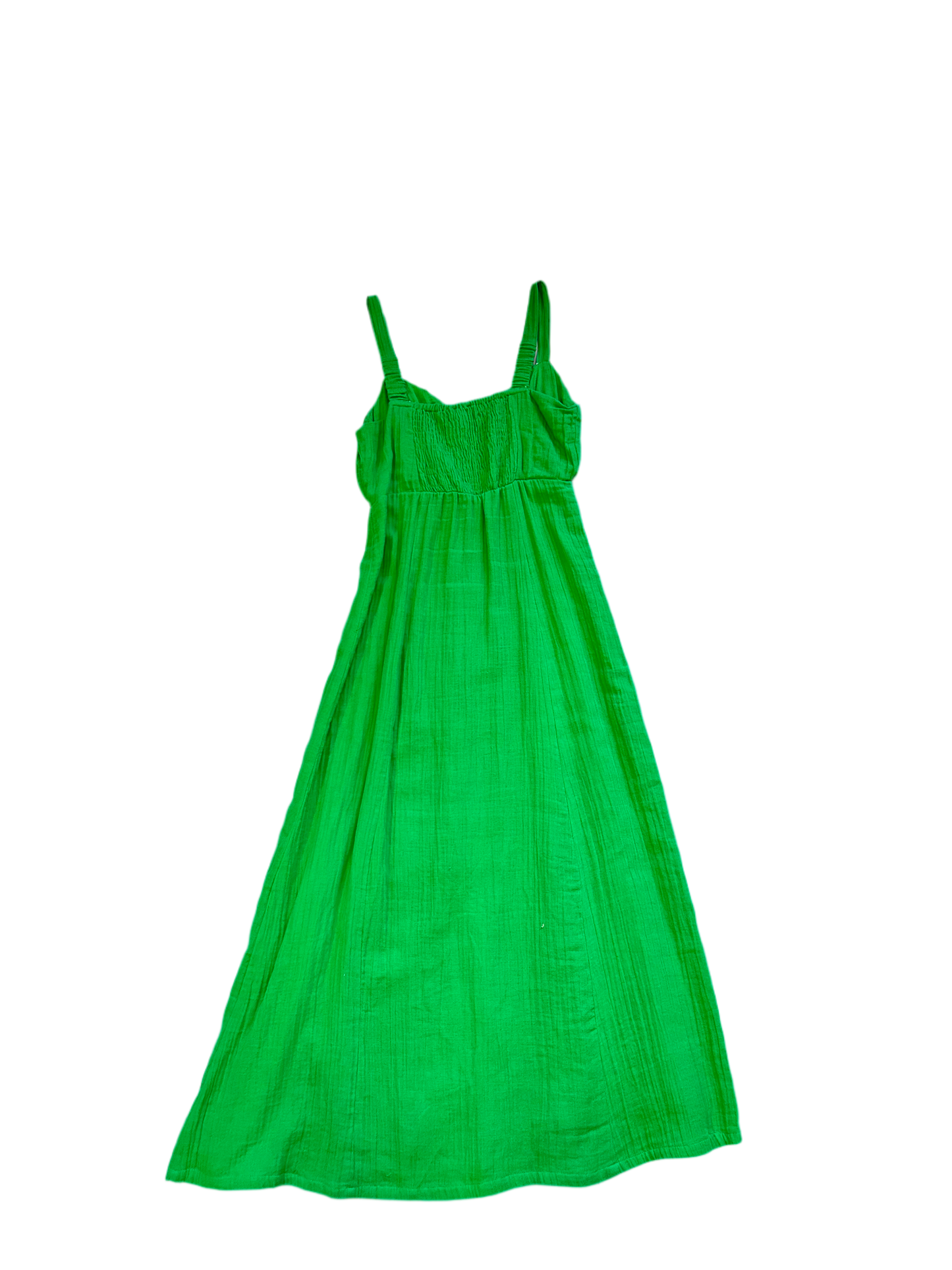 Green Linen Dress