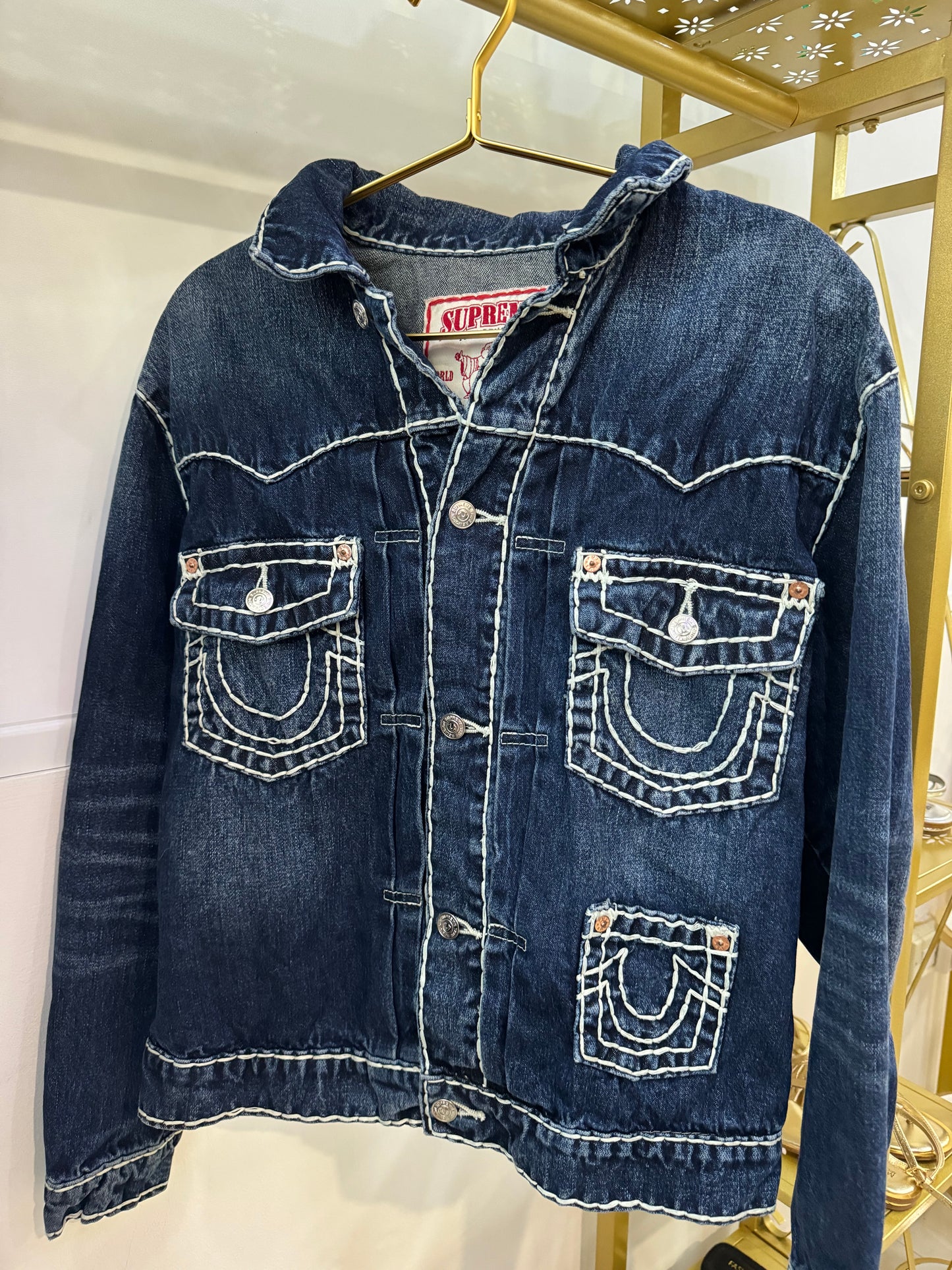 True Religion X Supreme Denim Jacket