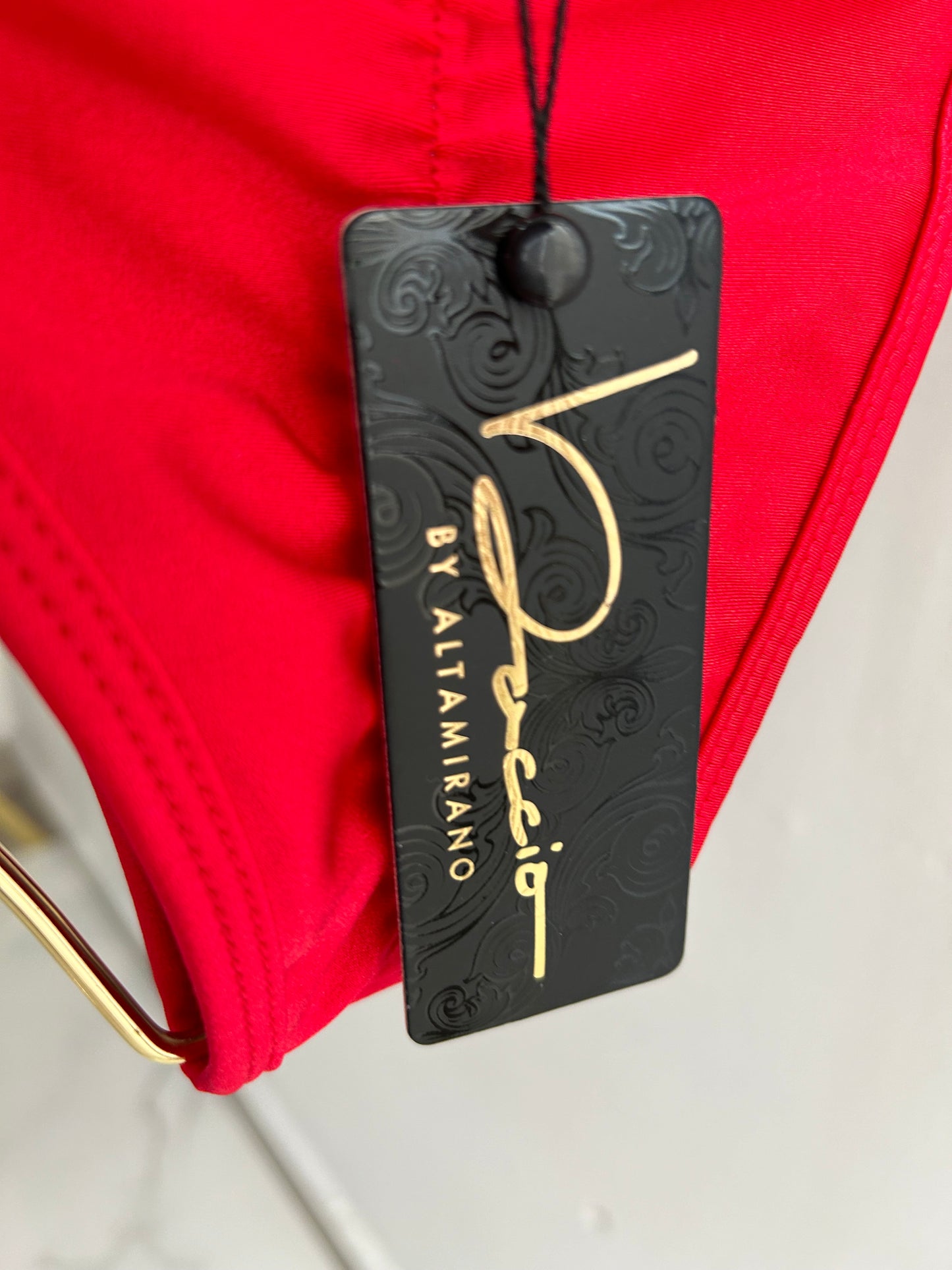 Baccio Red Swimsuit Set