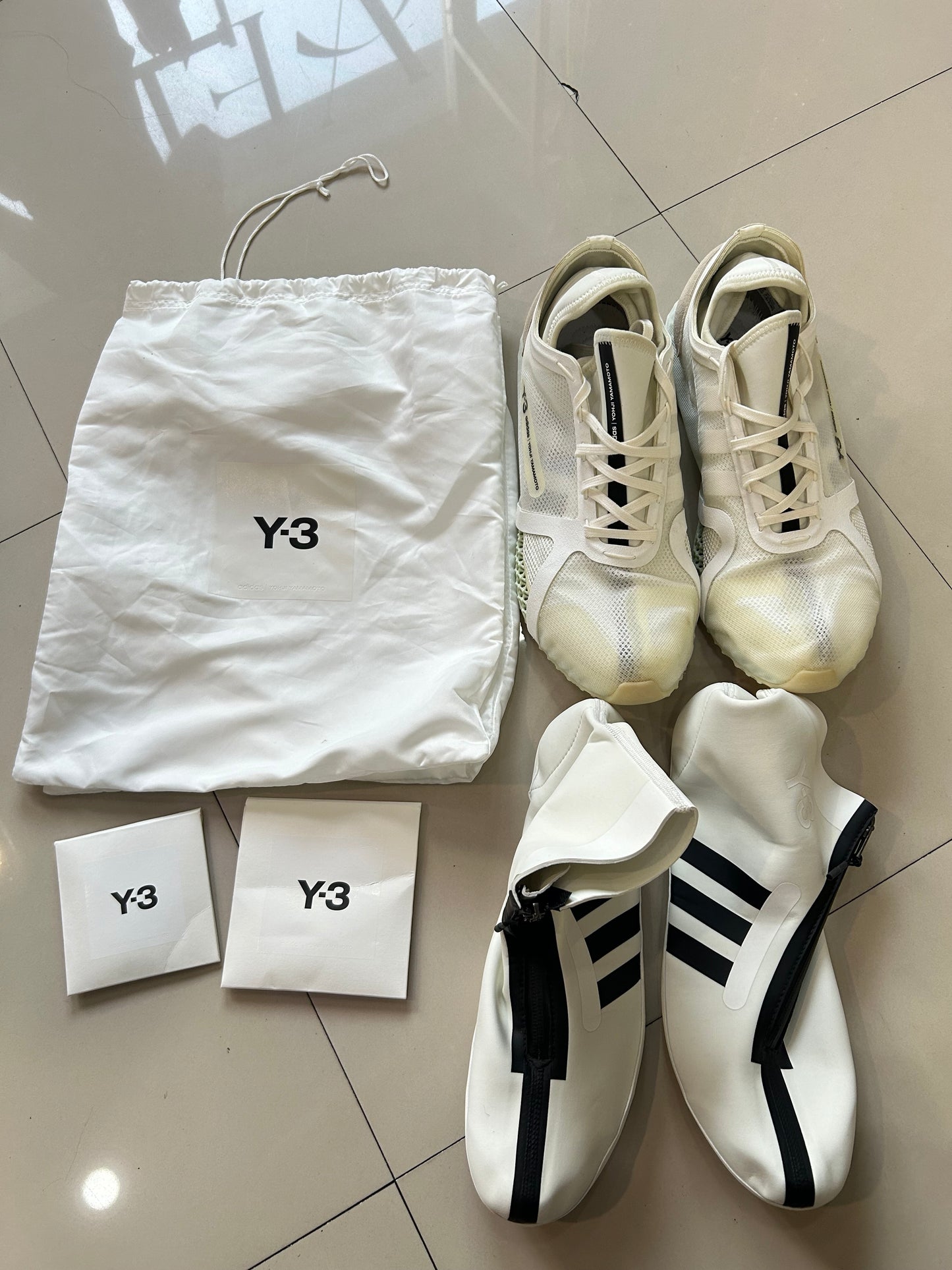 Adidas Y3 Runner 4D IOW mid core sneakers