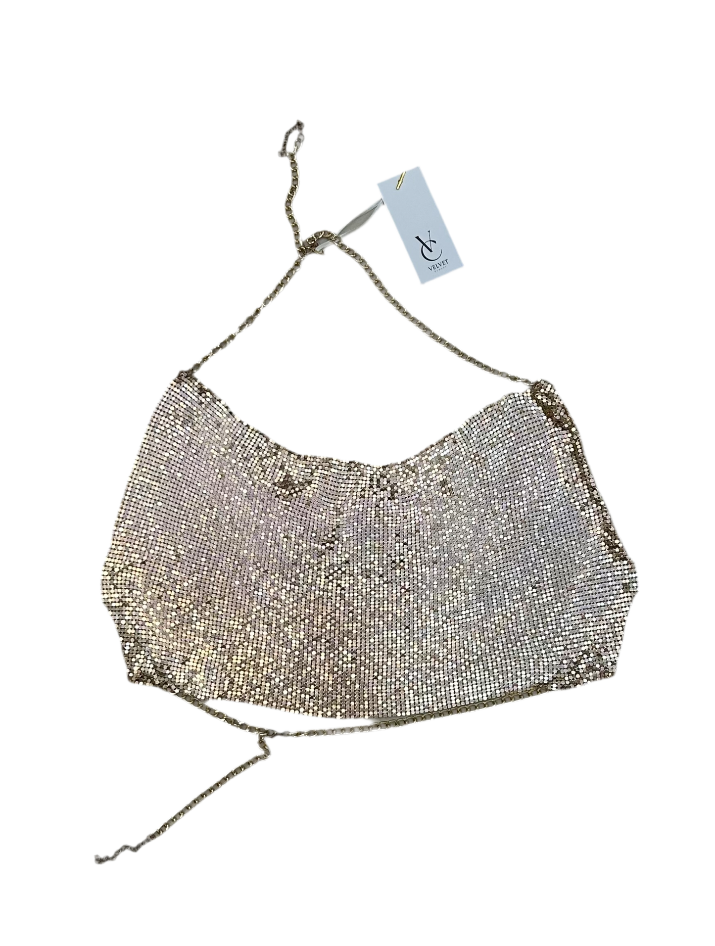 Gold chain Halter Top