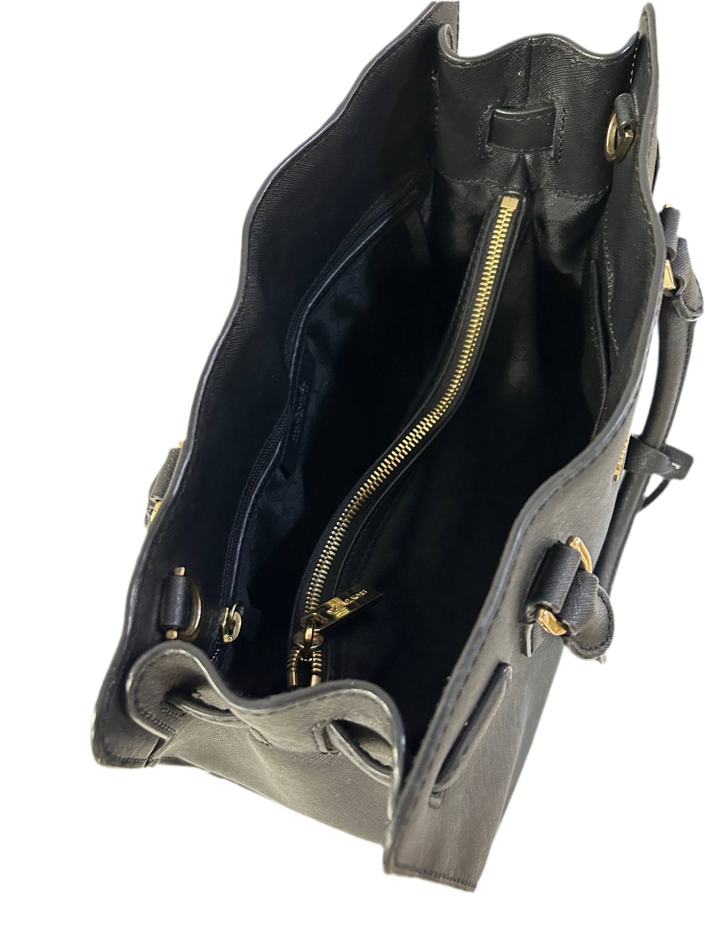 Michael Kors Black Leather Bag