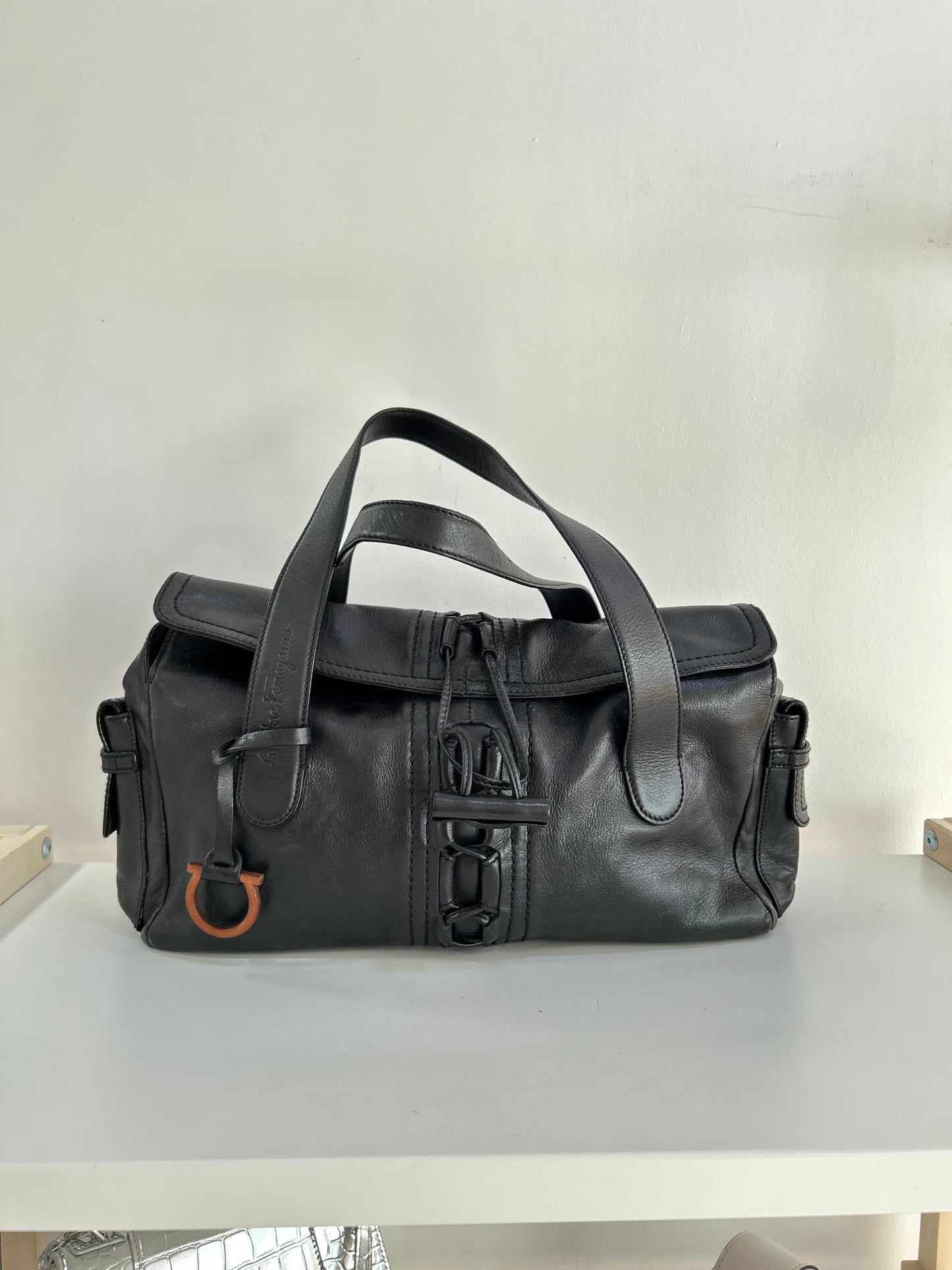 Salvatore Ferragamo Leather
Ecological Handle Bag