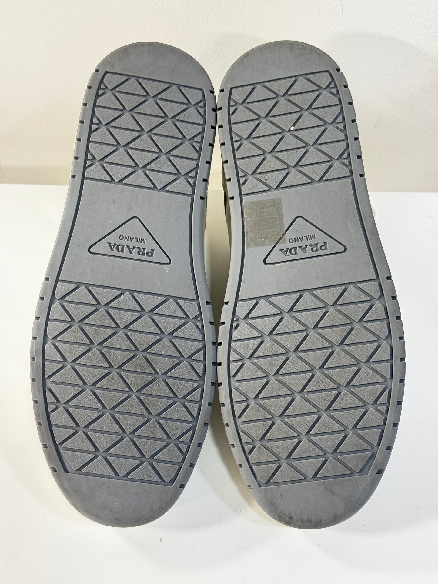 Prada Silver Sneakers