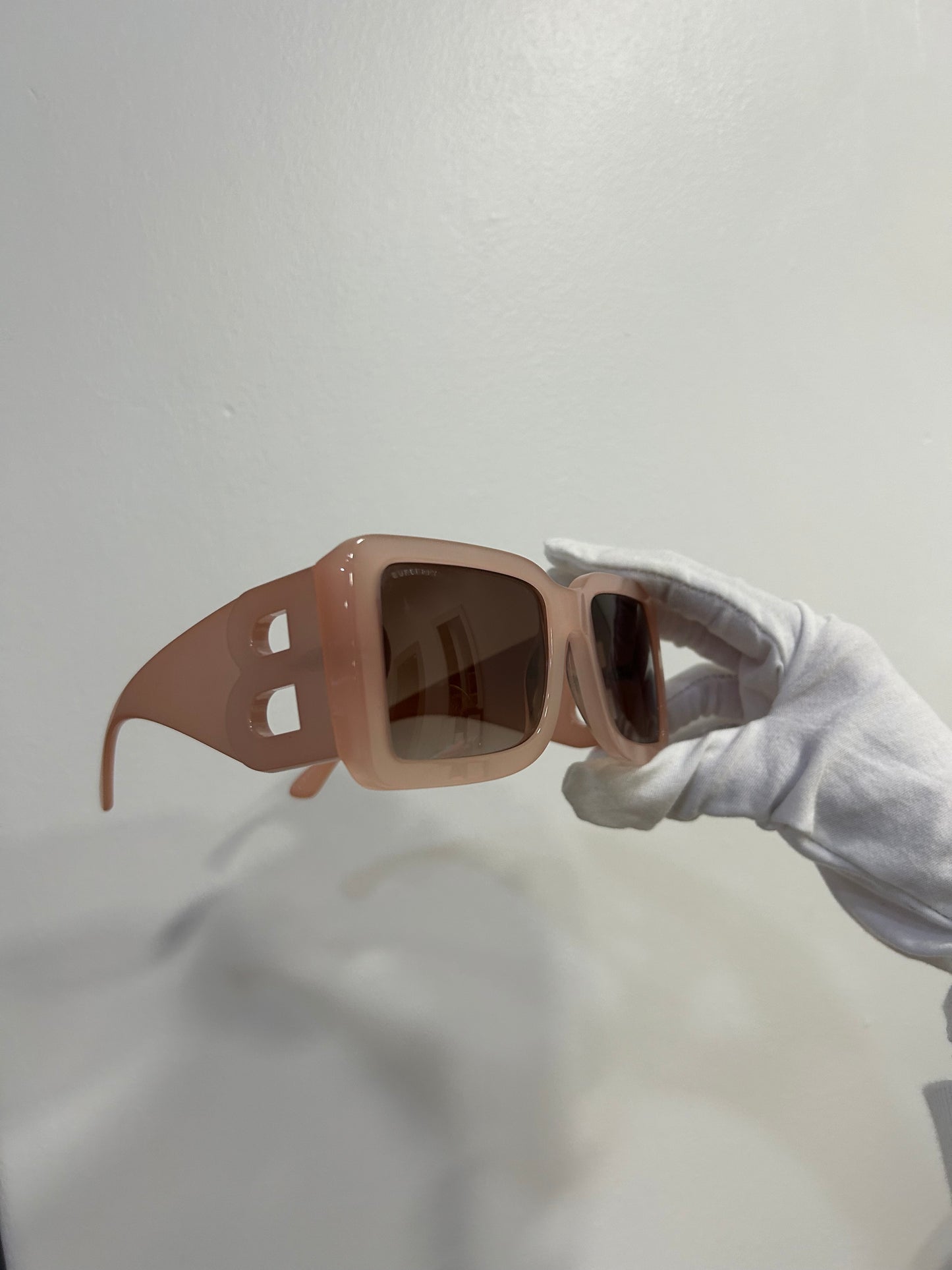 Burberry Oversized Rose Quartz Sunglasses