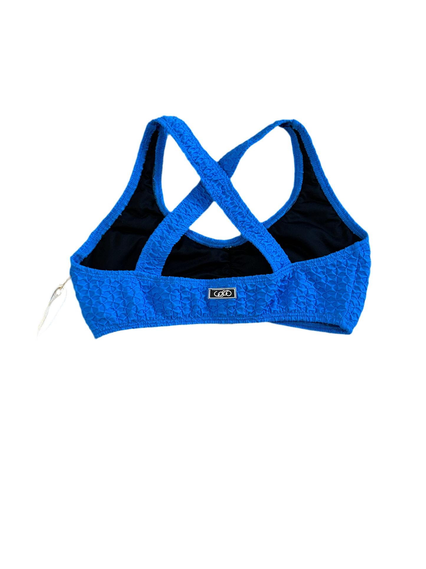 Blue sports top S