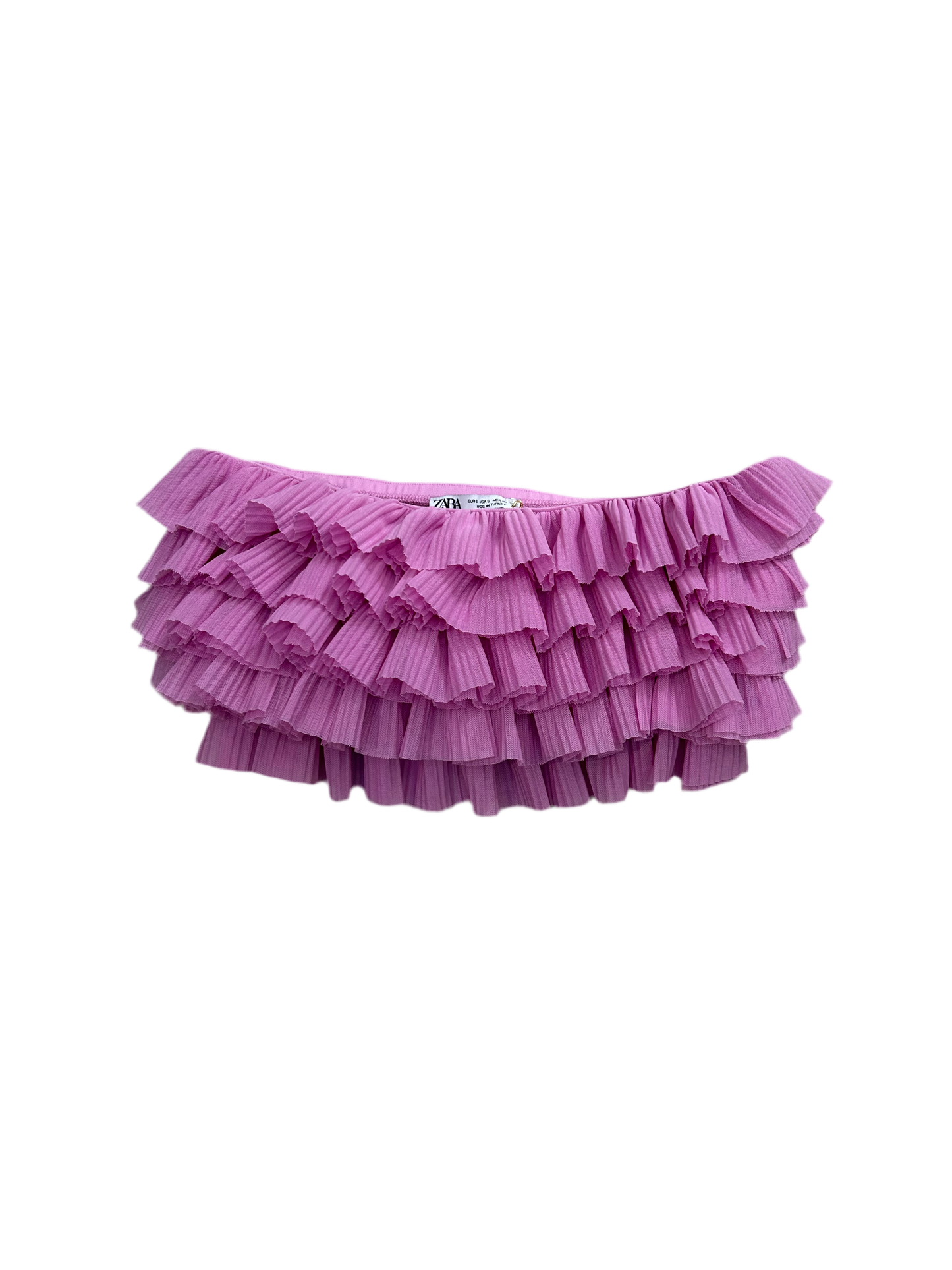 Purple Ruffle Top