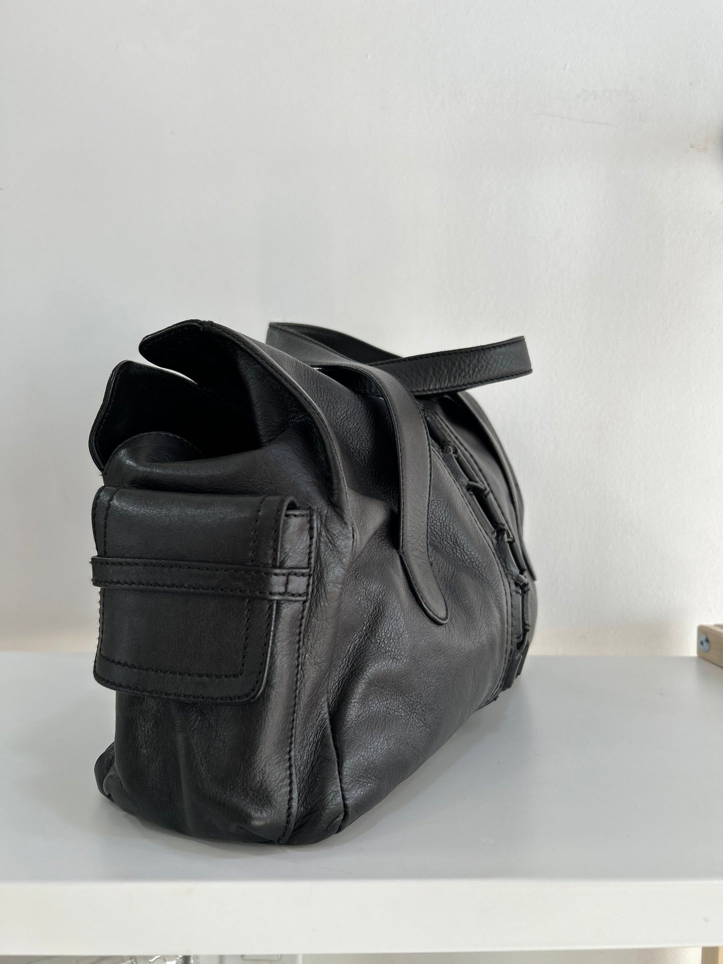Salvatore Ferragamo Leather
Ecological Handle Bag