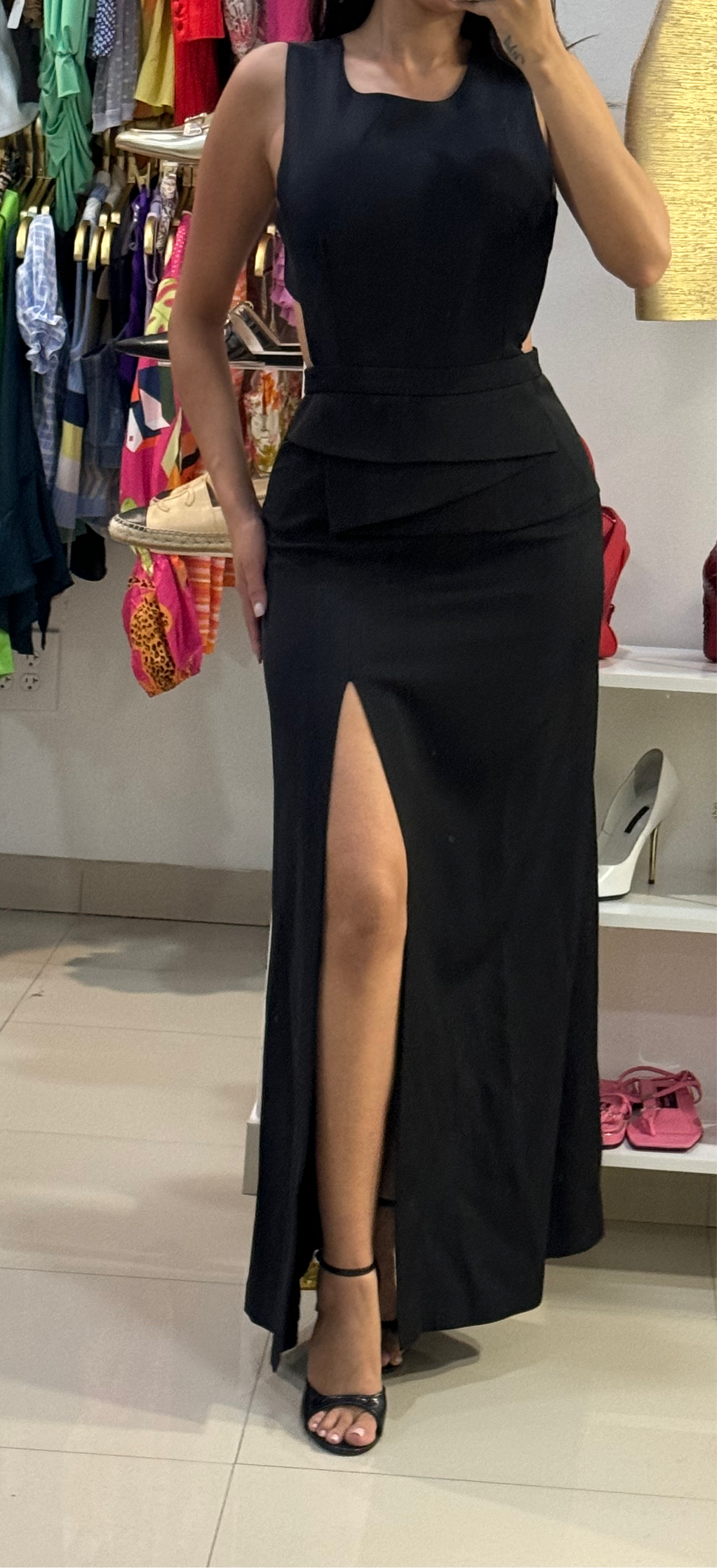 Revolve Black Gown