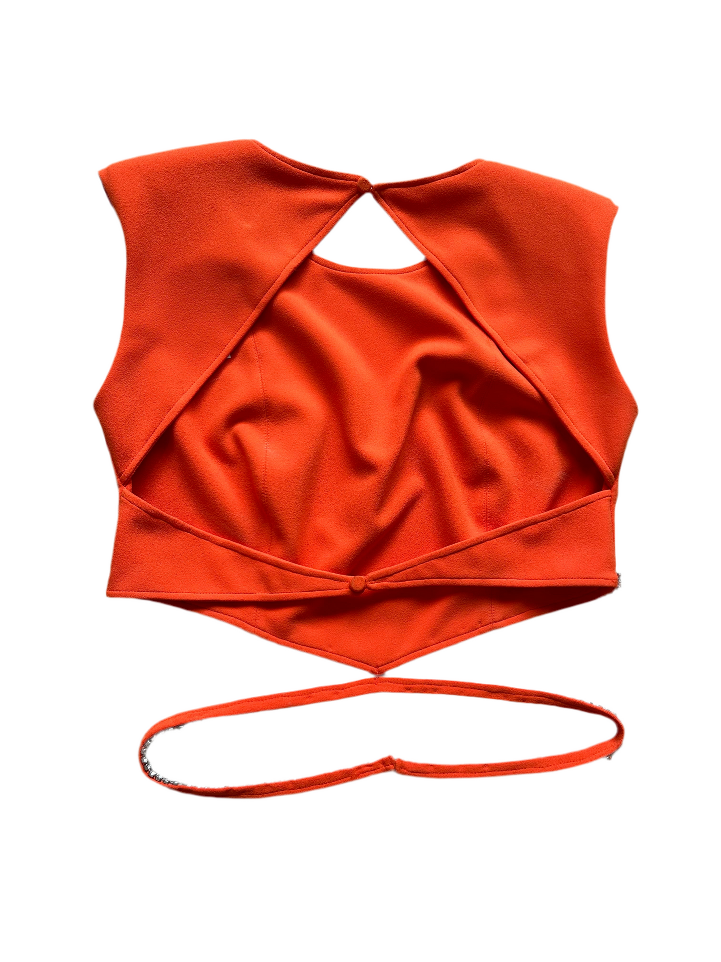 Orange rhinestone set