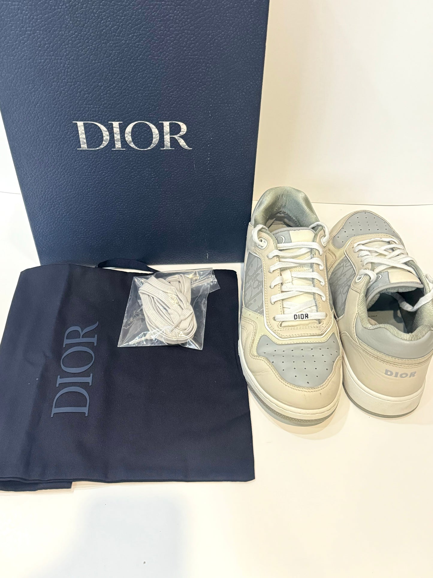 Christian Dior Men’s B27 Oblique Galaxy low top sneakers