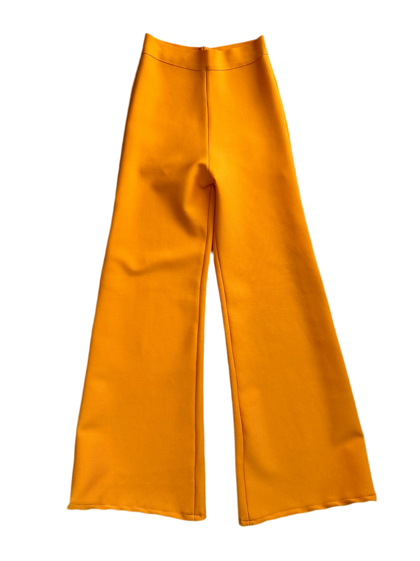 High Waist Orange bandage pants