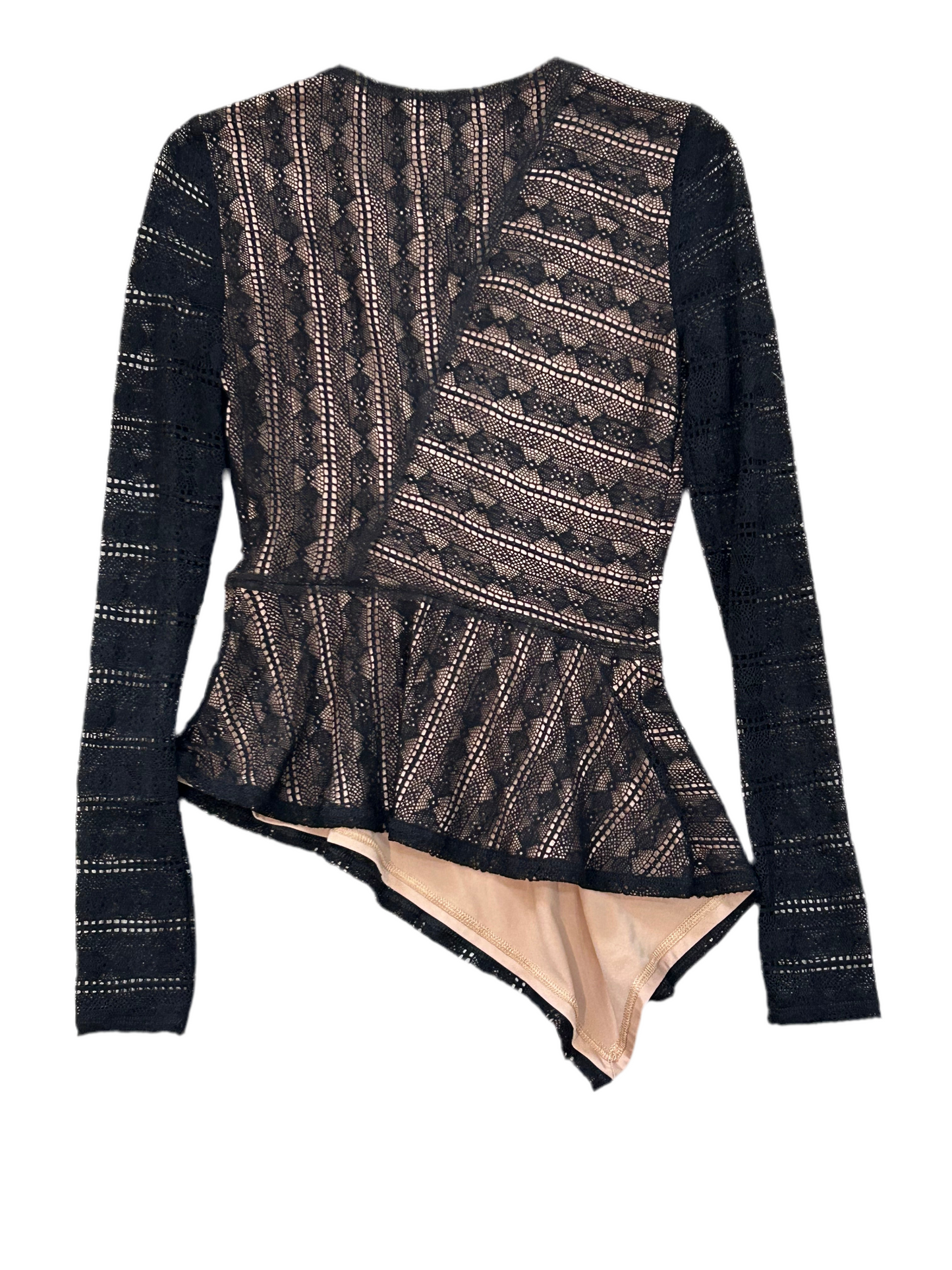 Black lace BCBG MaxAzaria top