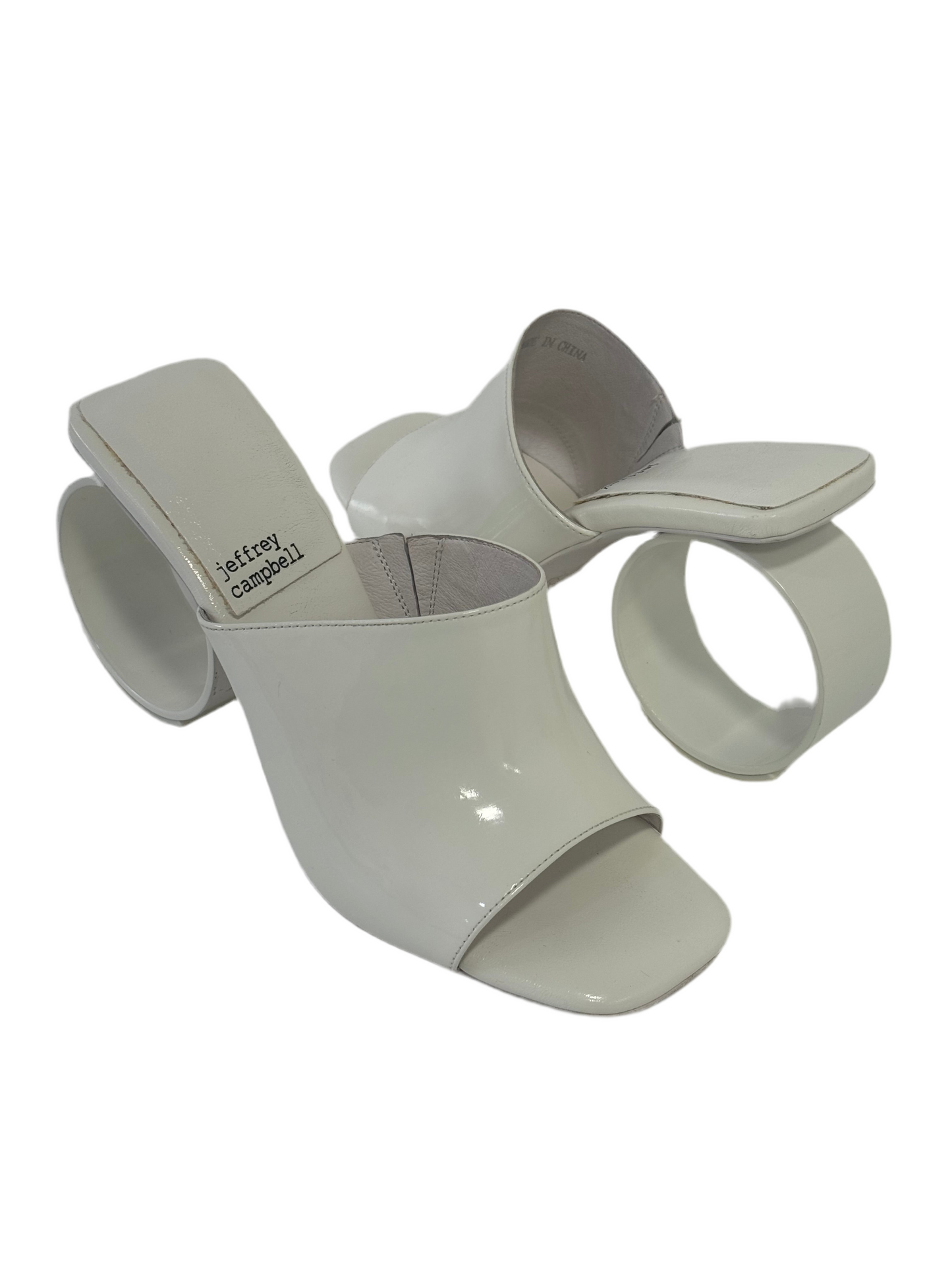 Jeffrey Campbell White Mules 7