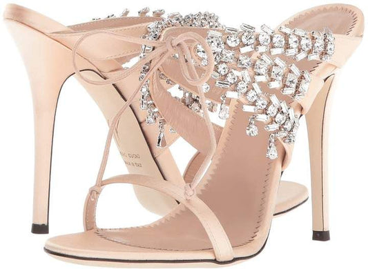 Giuseppe Zanotti Madelyn Satin Heels 37