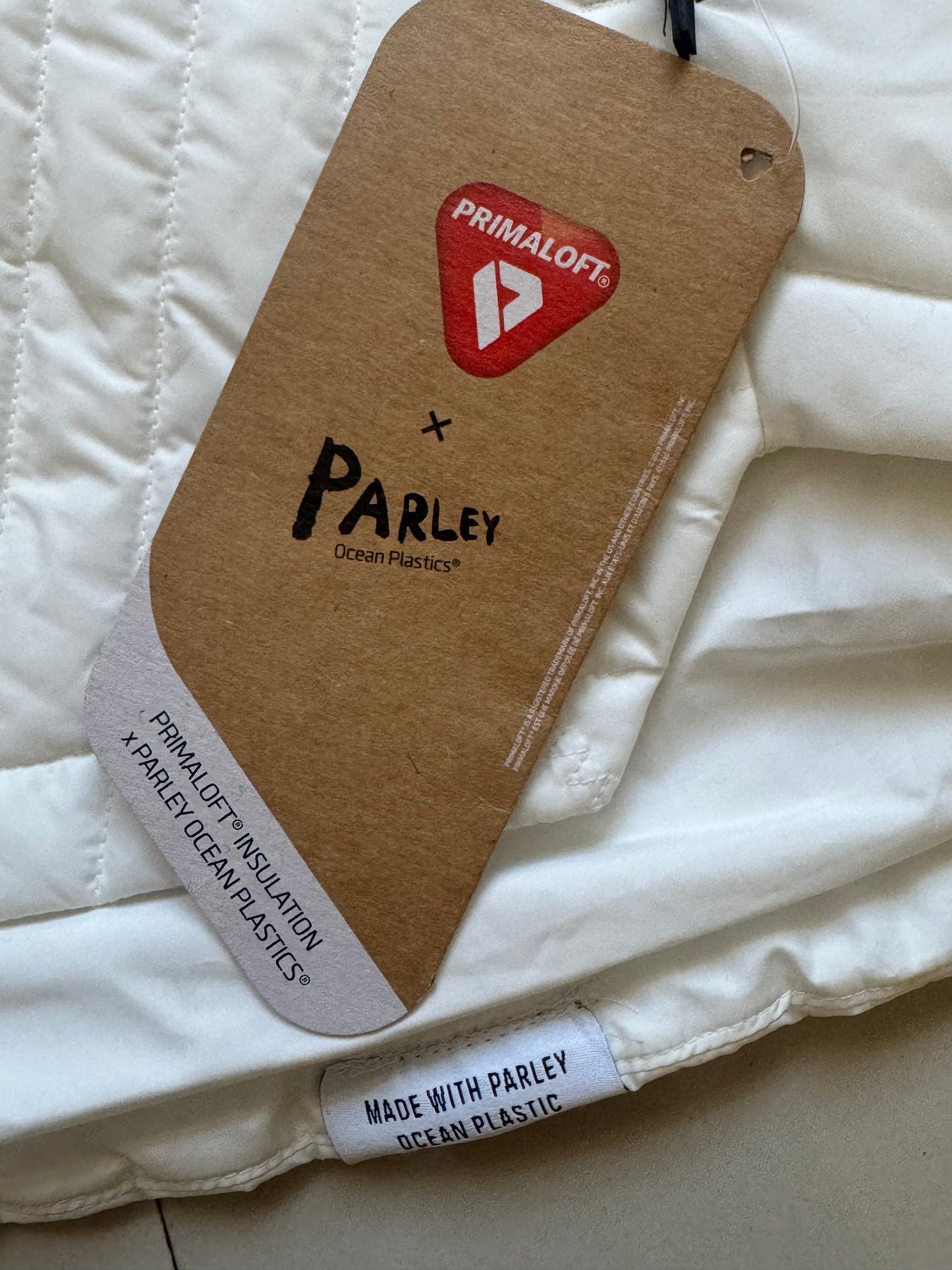 Adidas Terrex White puffer jacket