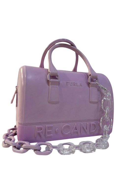 Furla Re Candy Iris Boston Bag