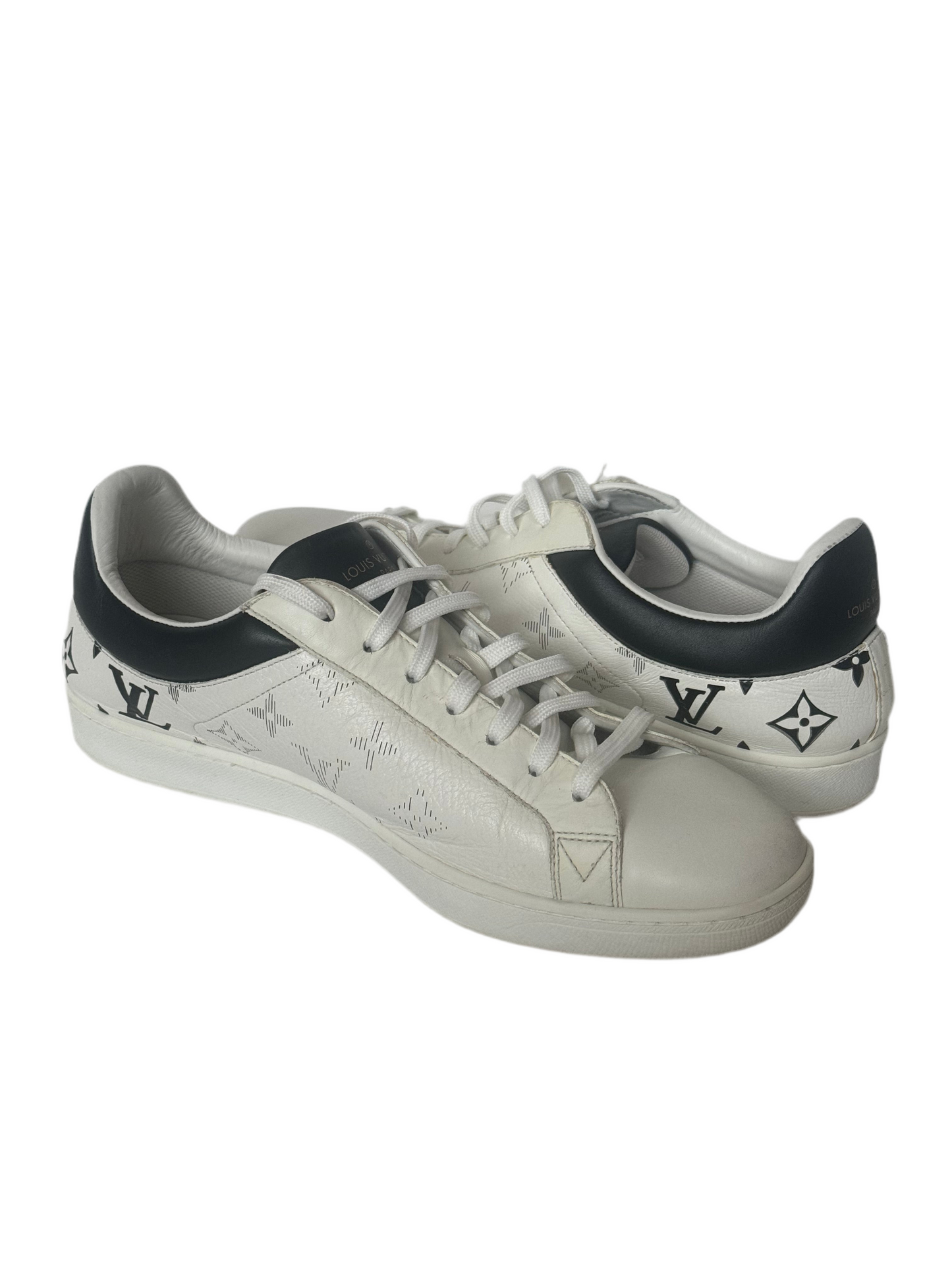 Louis Vuitton Mens Luxembourg White Sneakers