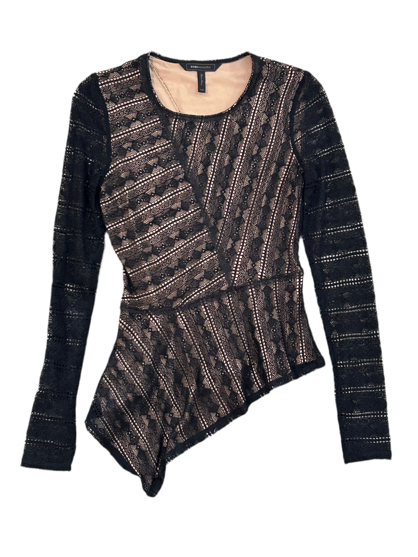 Black lace BCBG MaxAzaria top