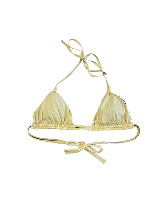 Yellow swimsuit top S