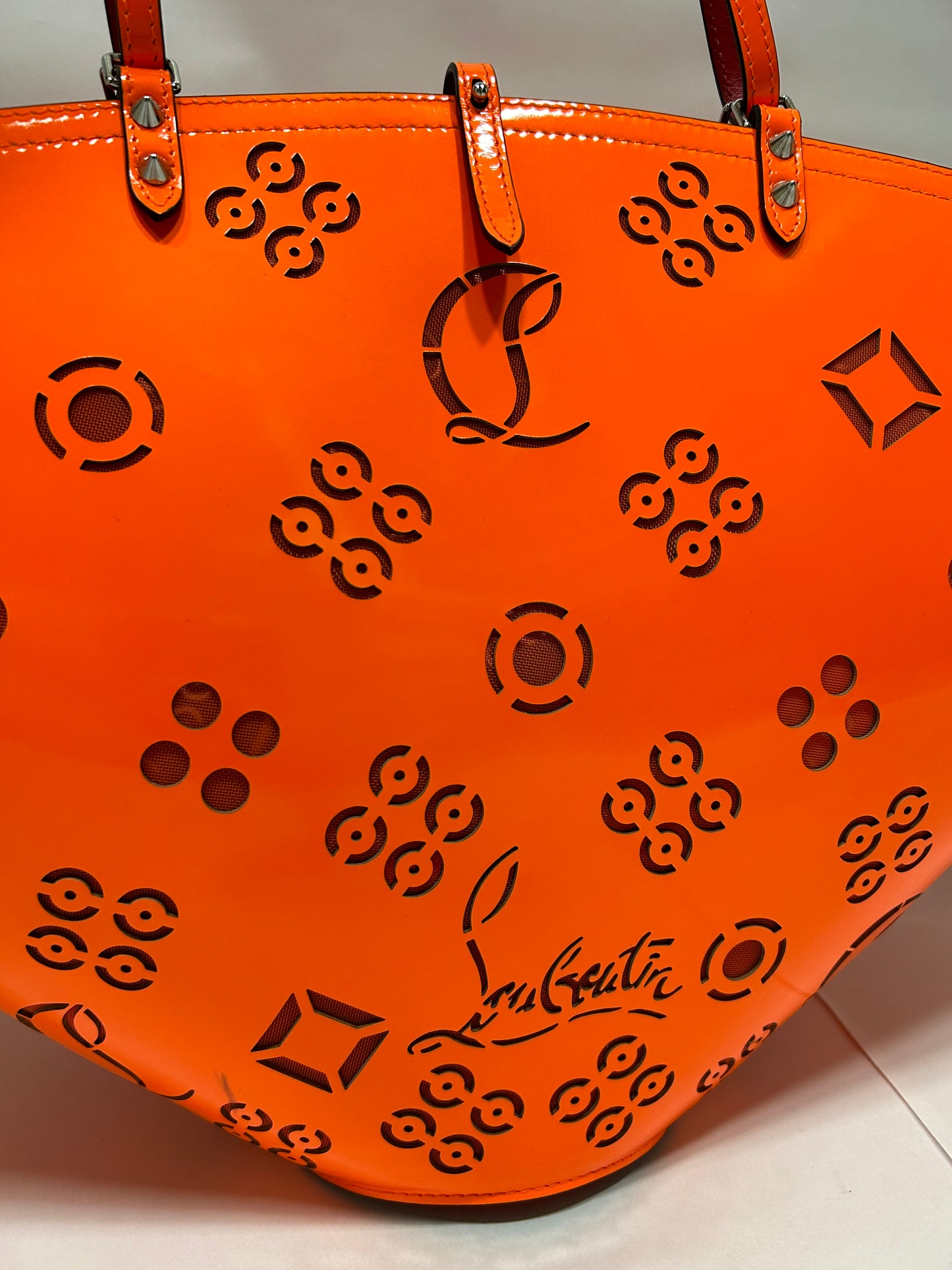 Christian Louboutin Orange Purse