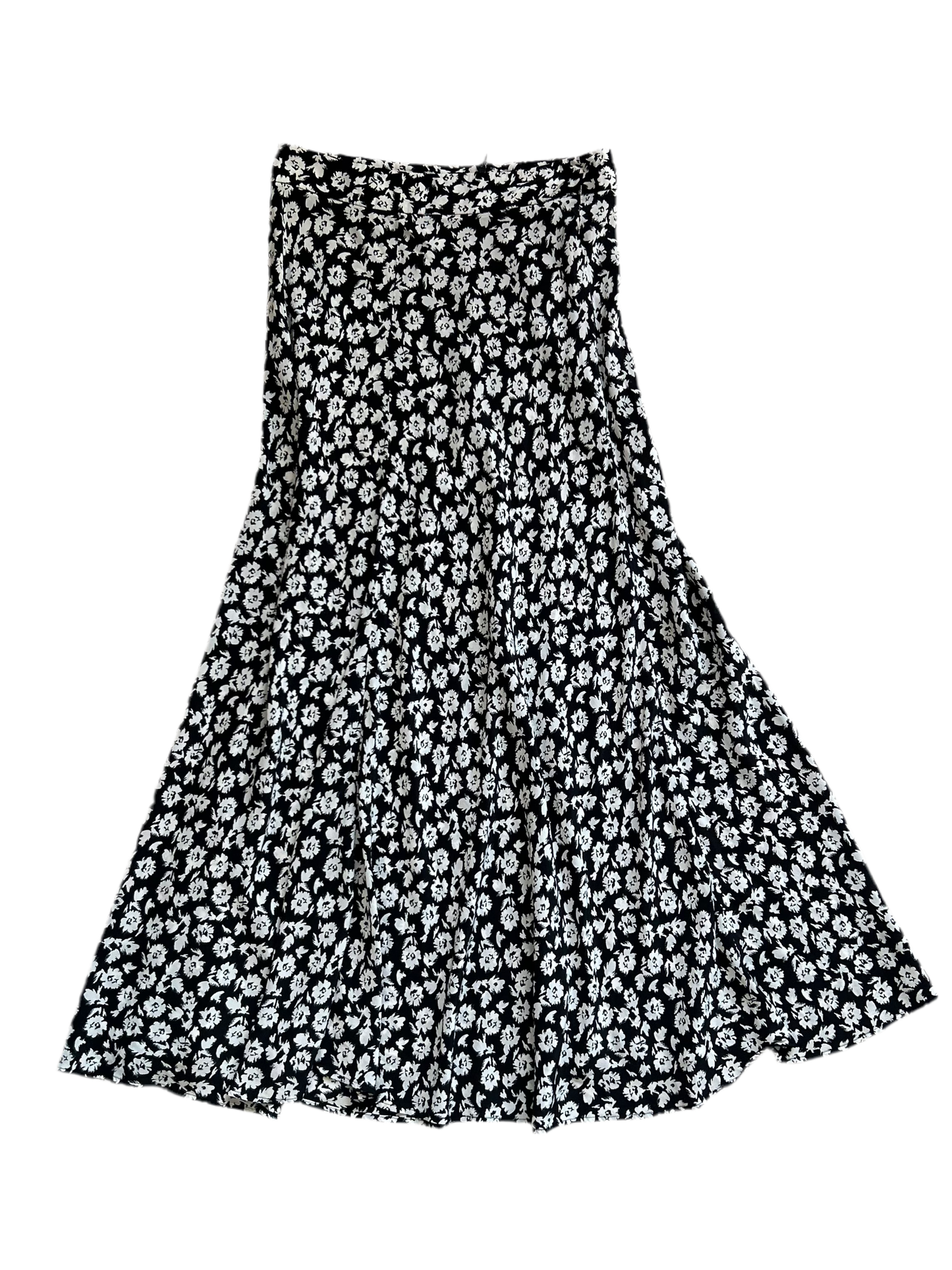 Zara floral maxi skirt