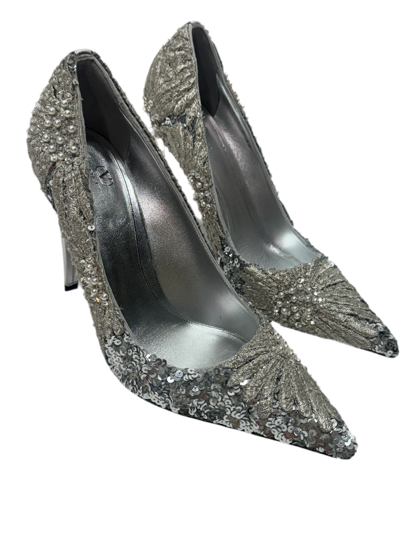 Valentino Garavani Silver Pumps