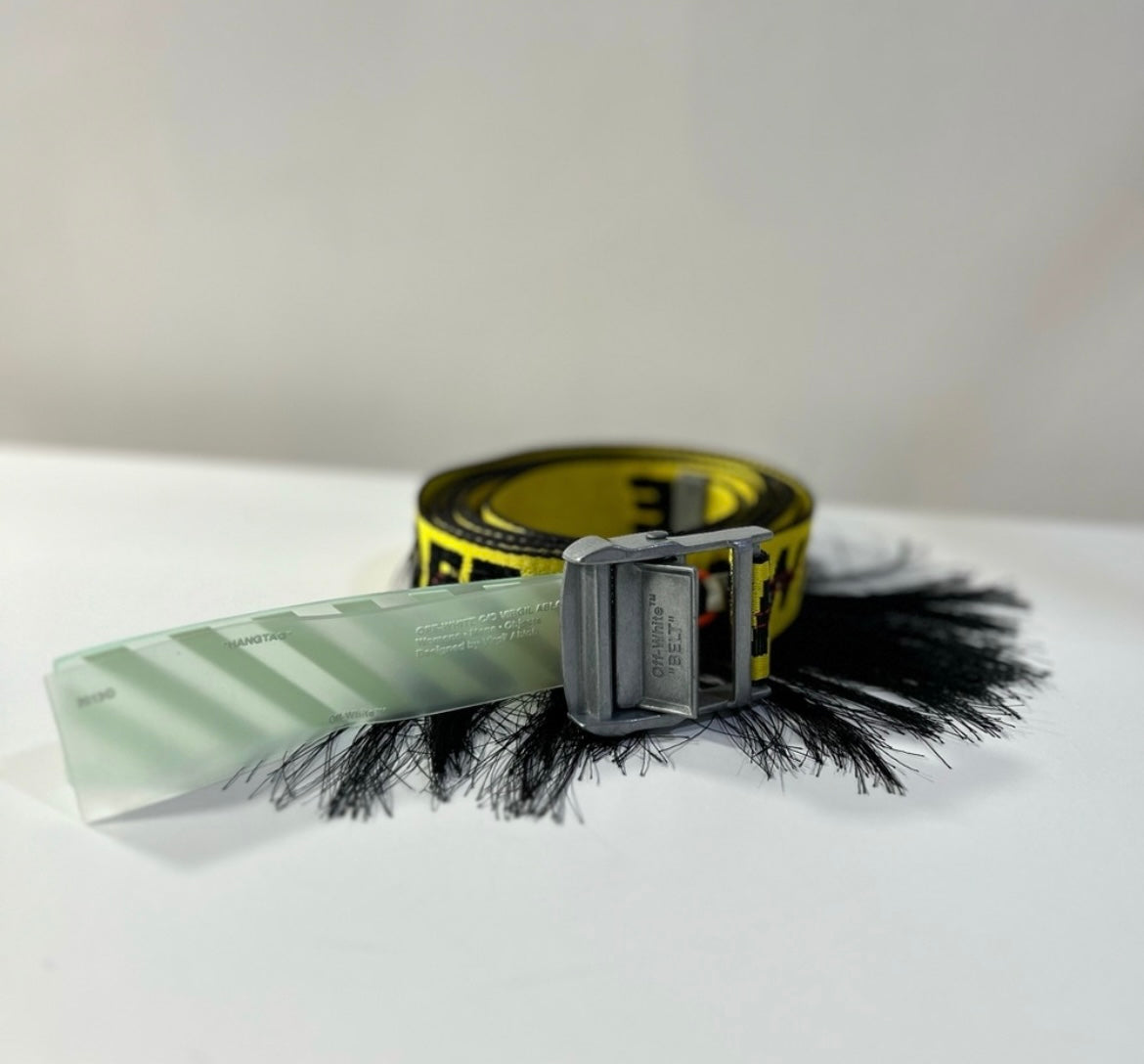 Off White Fringe Belt