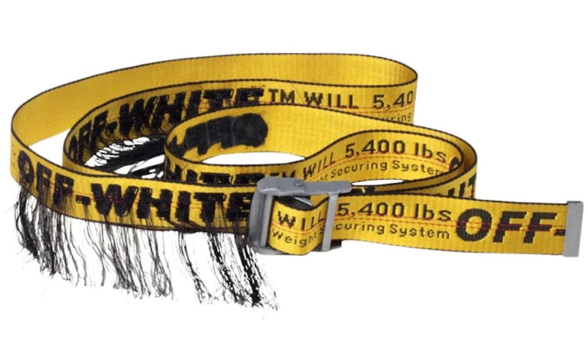 Off White Fringe Belt