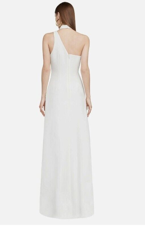 BCBG Maxazria white gown