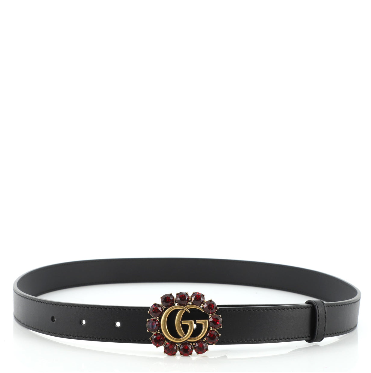 Gucci Ruby Rhinestone Belt