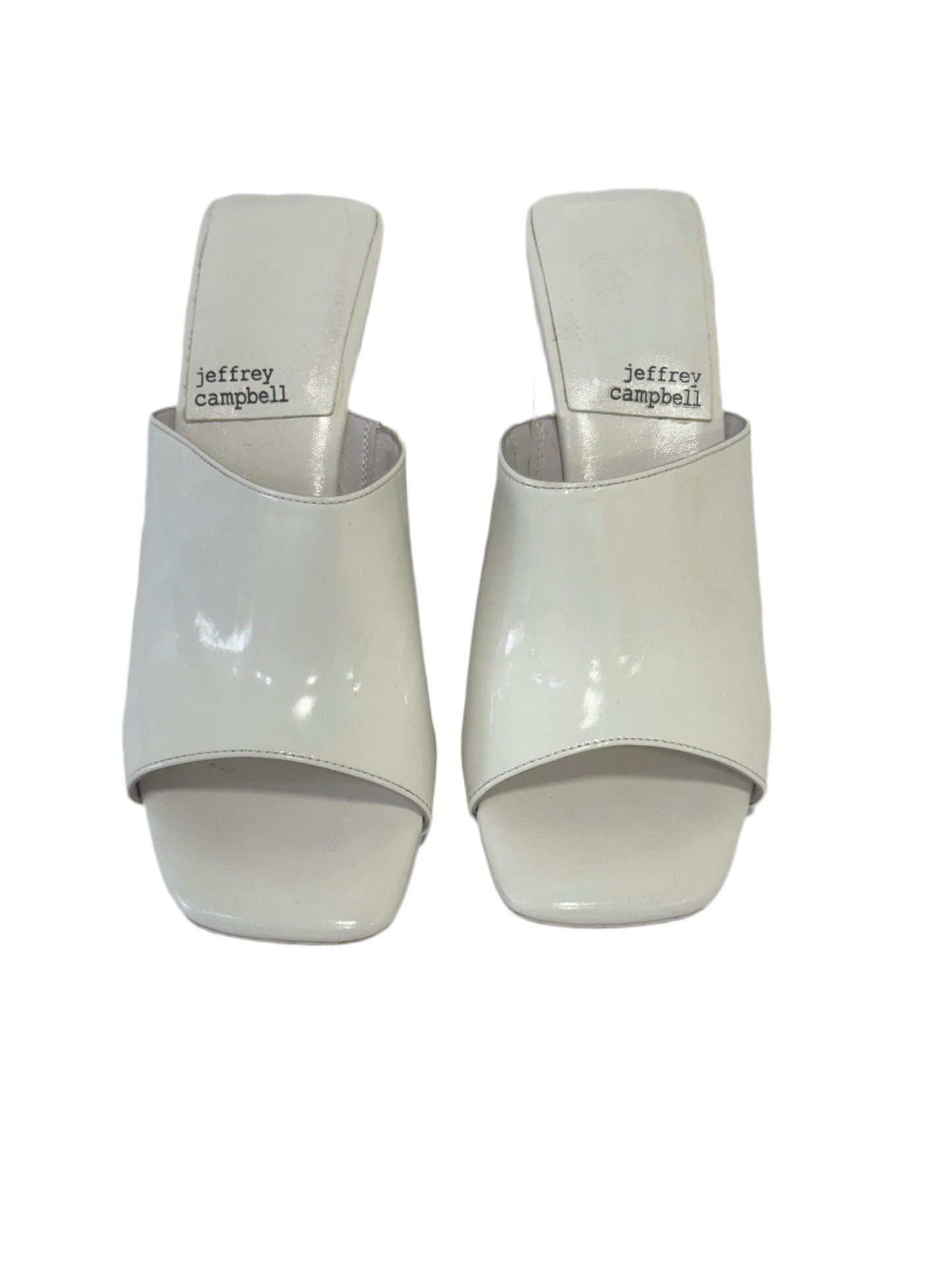 Jeffrey Campbell White Mules 7