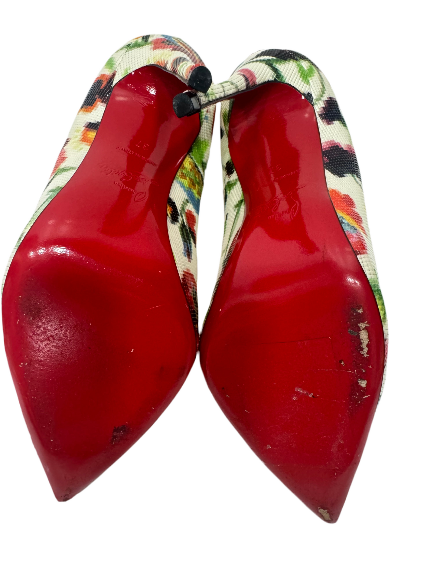 Christian Louboutin So Kate 120 Printed Pumps