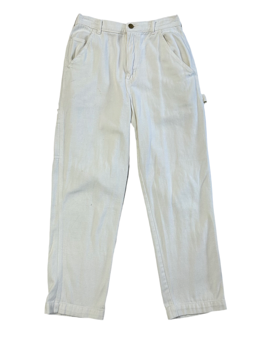 White Cargo Jeans M