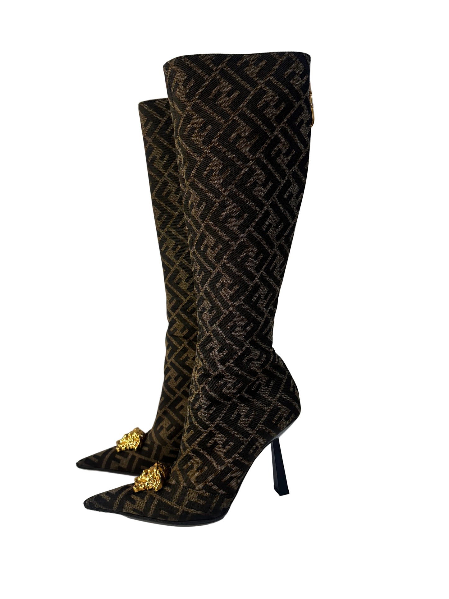 Fendi X Versace Fendace Boots