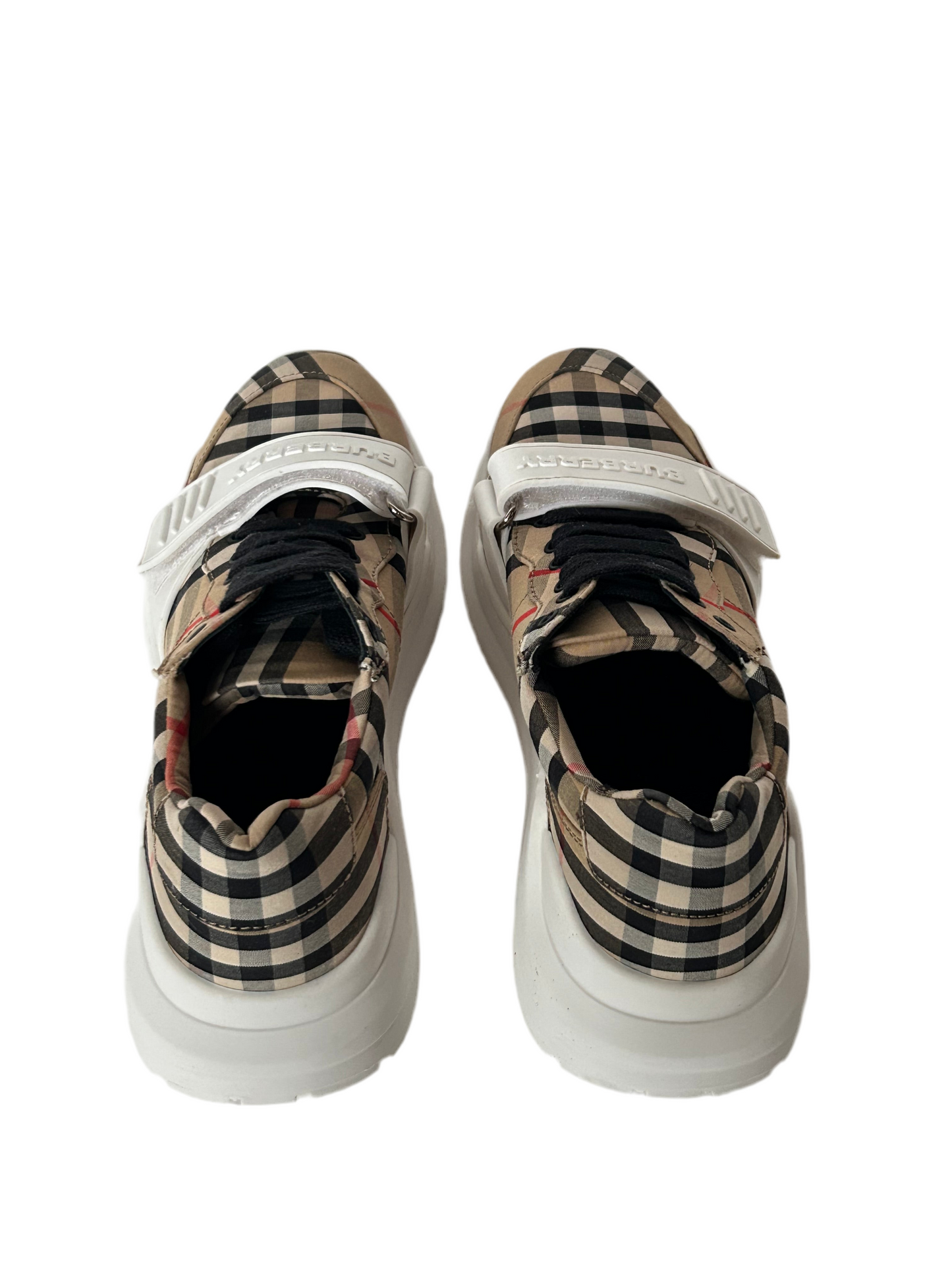 Burberry Regis Canvas Sneakers