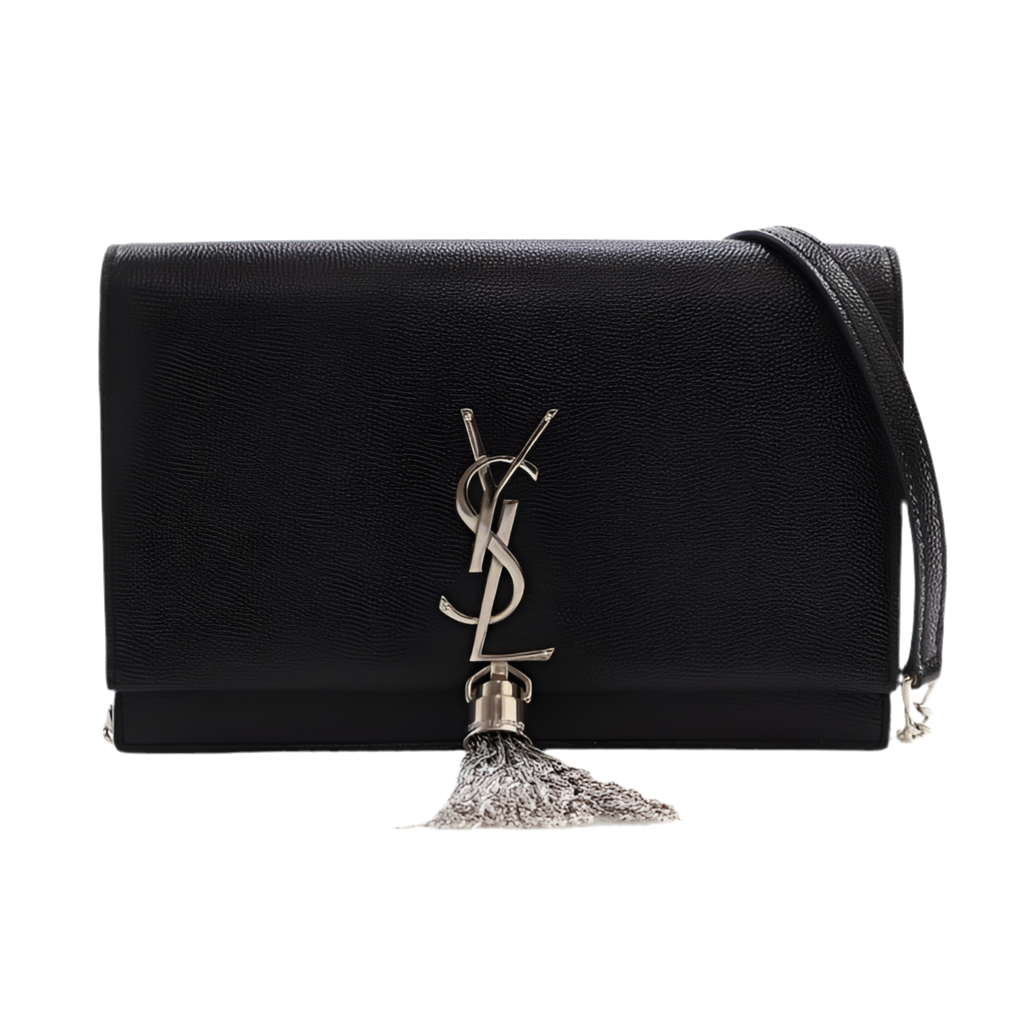 Yves Saint Laurent Small Black Kate Tassel Cross Body