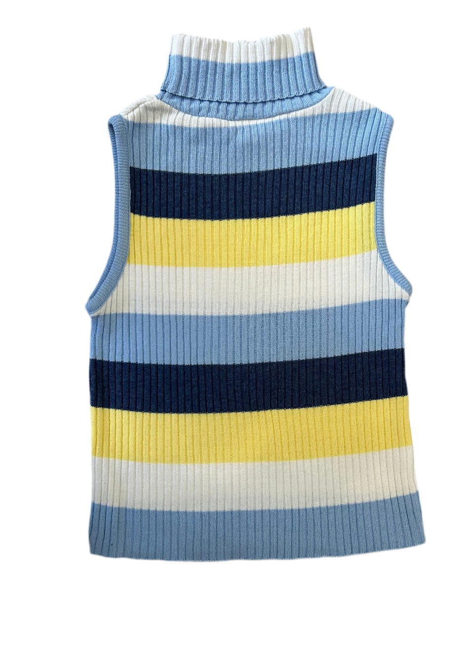Sleeveless Turtle Neck Top