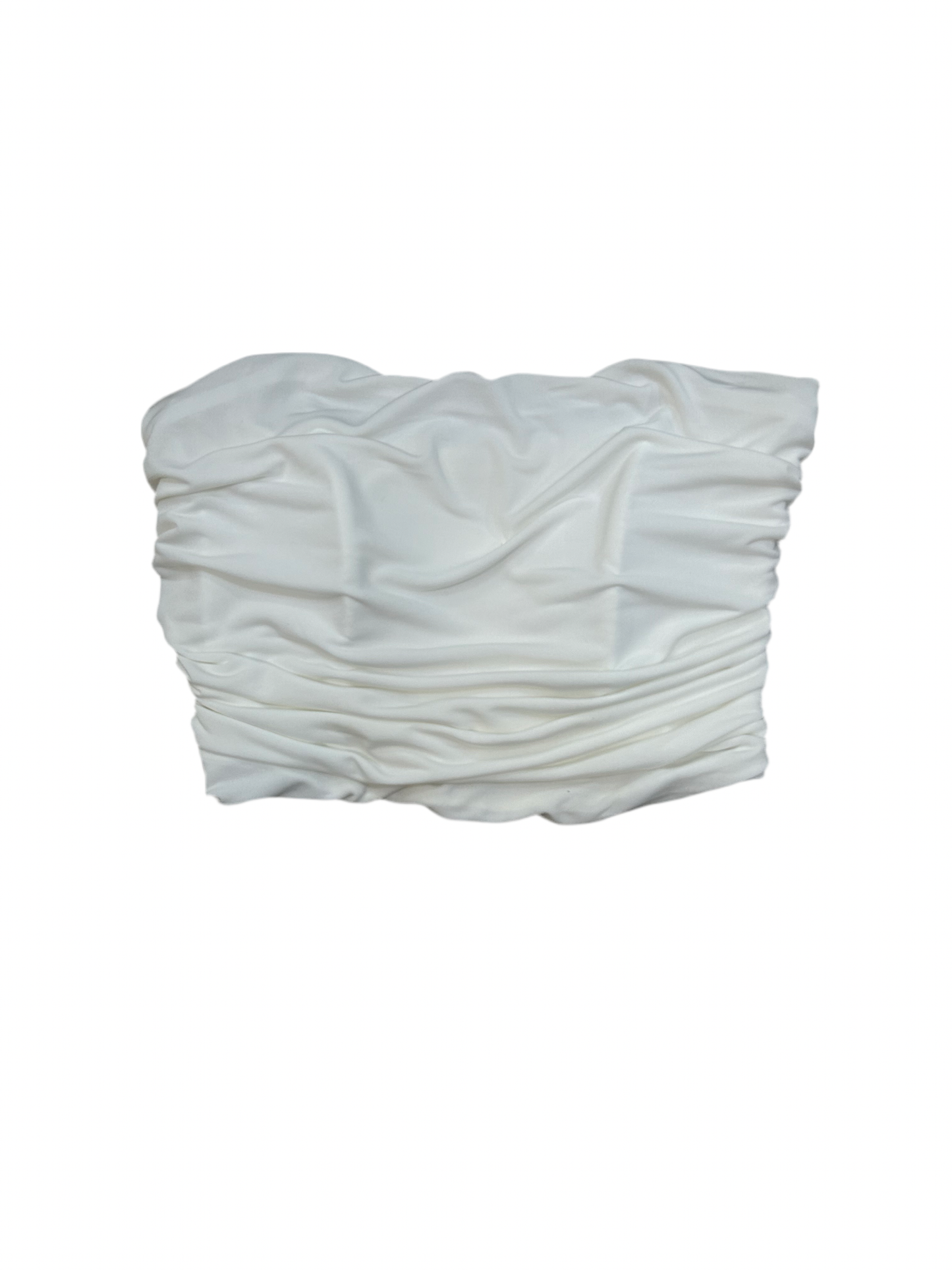 Bershka White Corset Top