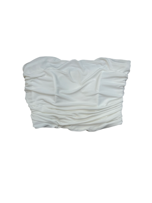 Bershka White Corset Top