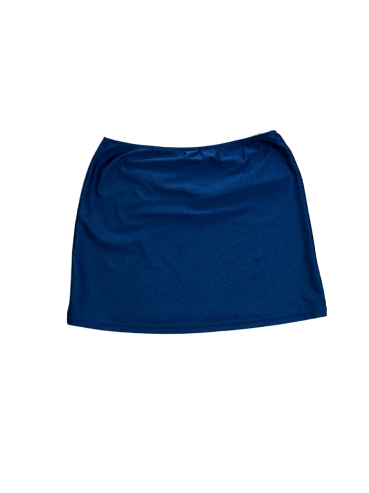 Xebe high rise ruched Blue Skirt