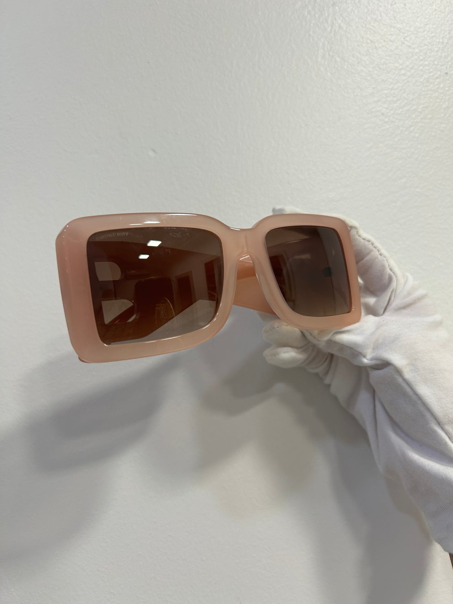 Burberry Oversized Rose Quartz Sunglasses