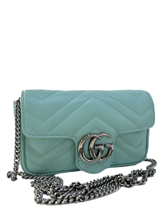 Gucci GG Super Mini Marmont Shoulder Bag