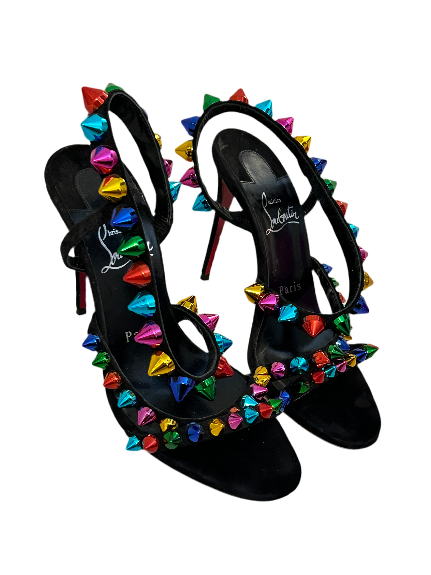 Christian Louboutin Spikita Studded Sandals 36