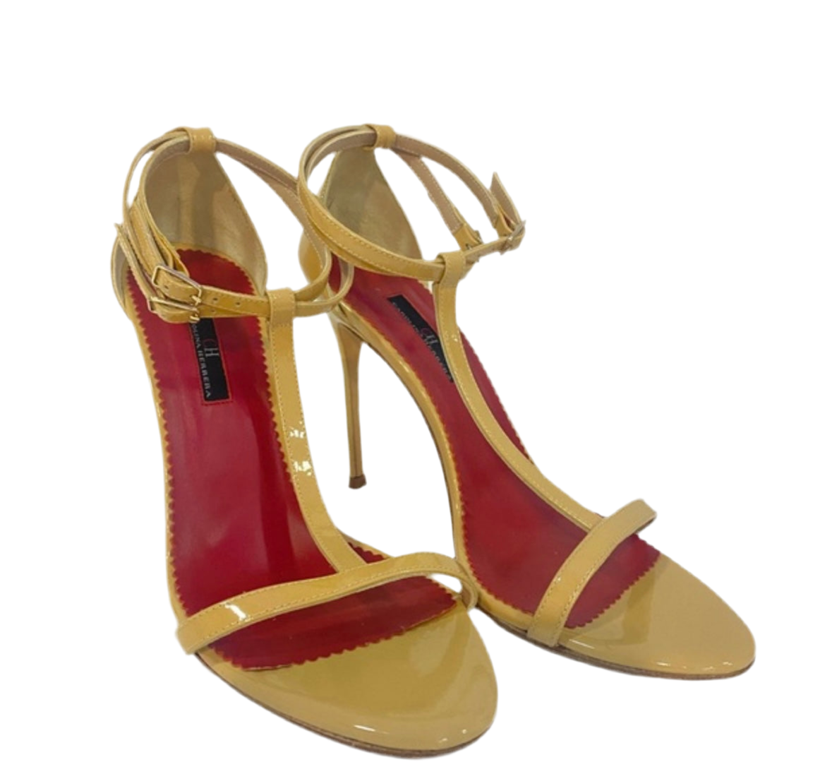 Carolina Herrera T Strap Sandals 7.5