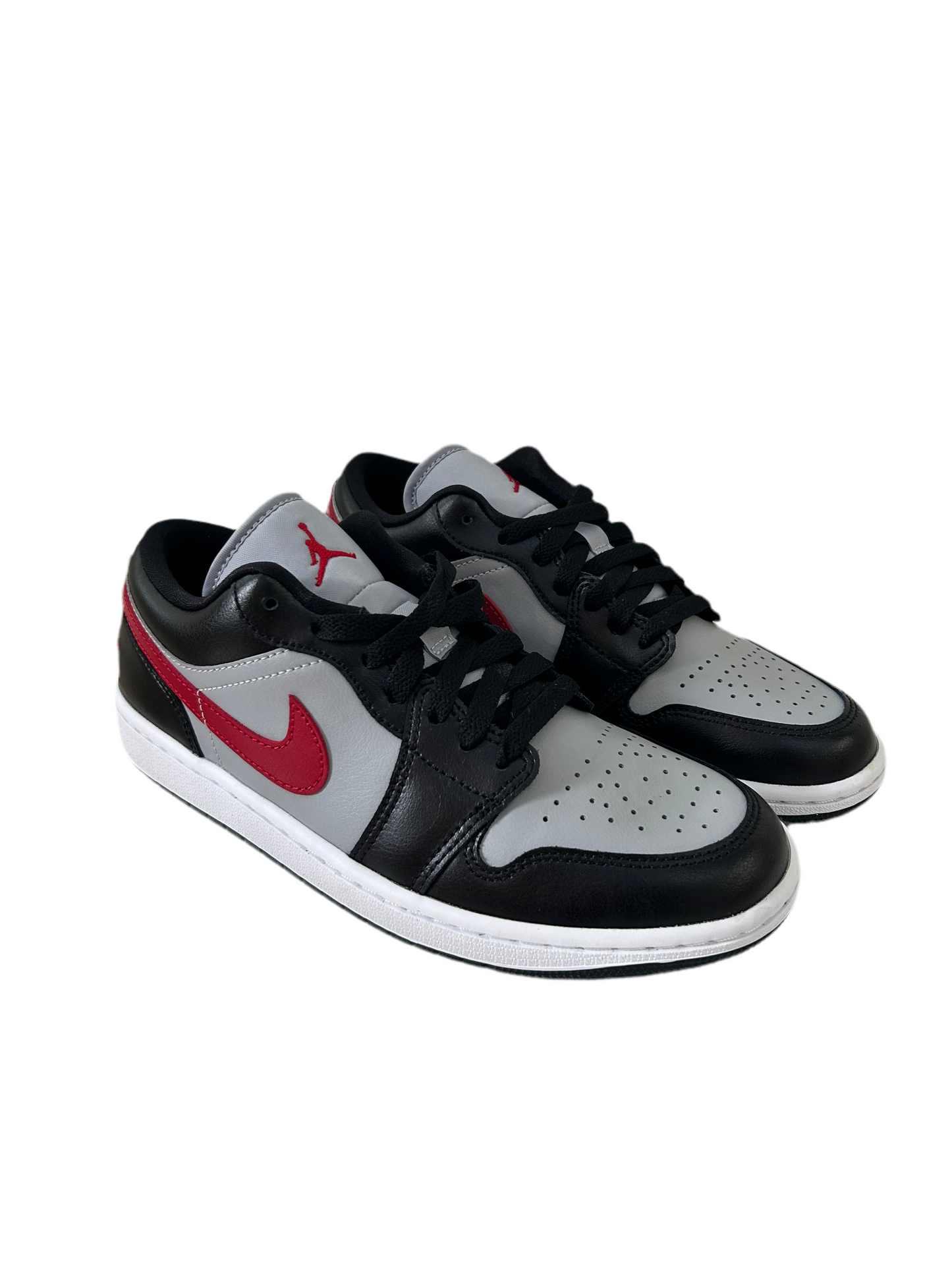 Air Jordan 1 Low "Wolf Grey Gym Red" Sneakers
