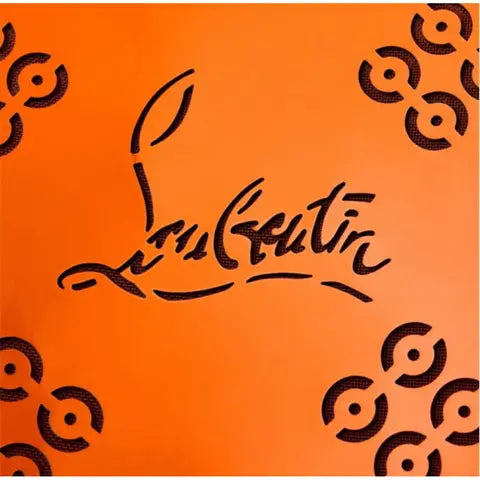 Christian Louboutin Orange Leather Tote