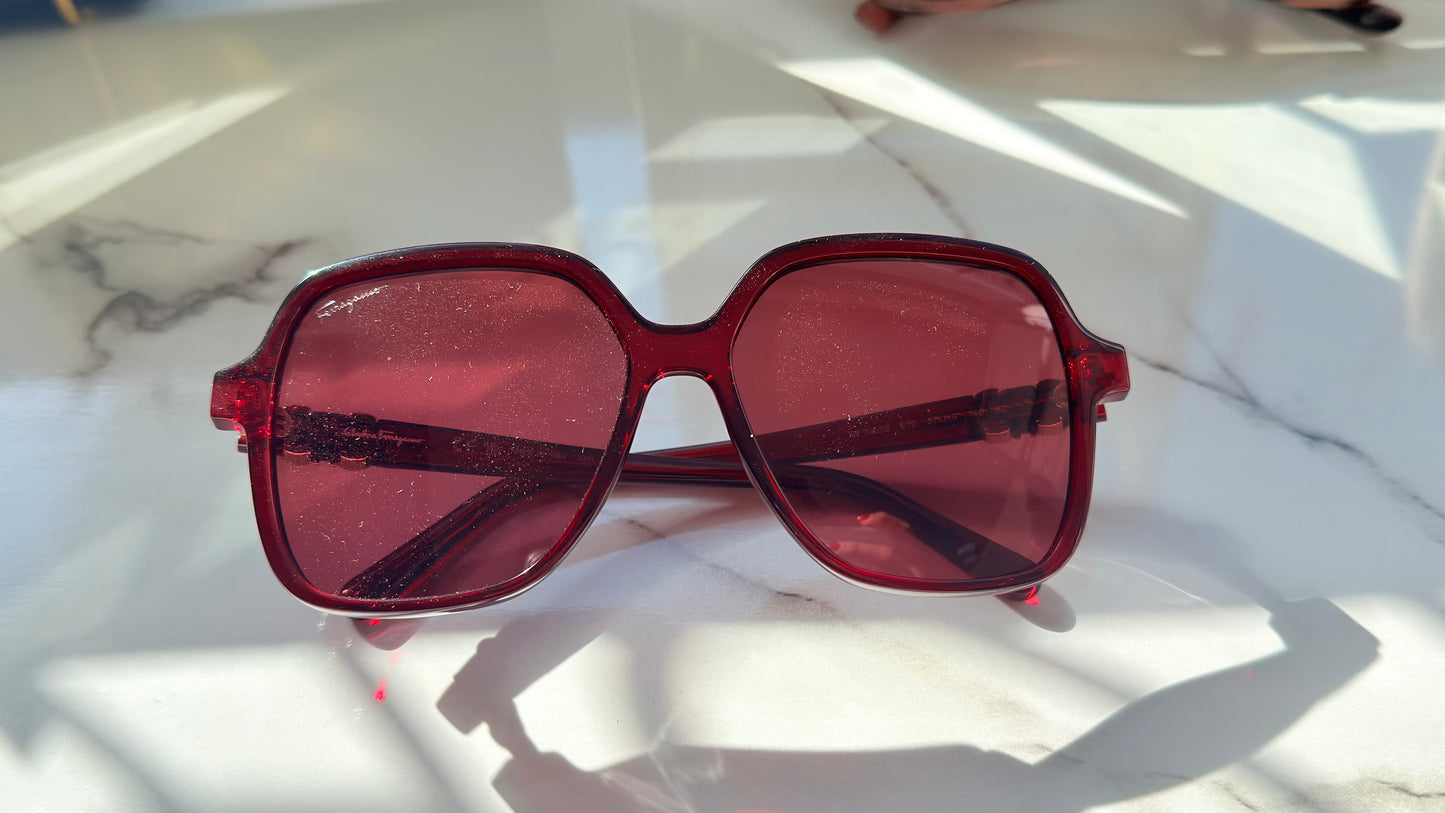 Maui Jim Rose Tortoise Sunglasses with Rose Lenses & Rose Gold Feather Temples
