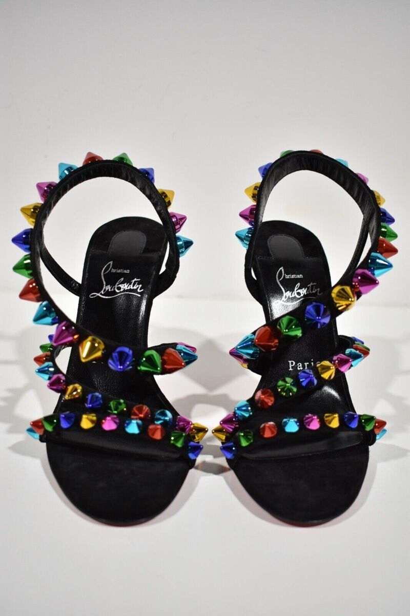 Christian Louboutin Spikita Studded Sandals 36